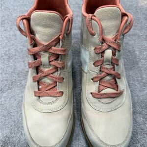 Sorel Evie Sport Lace Boots Waterproof Suede Wedge Women’s Size 8